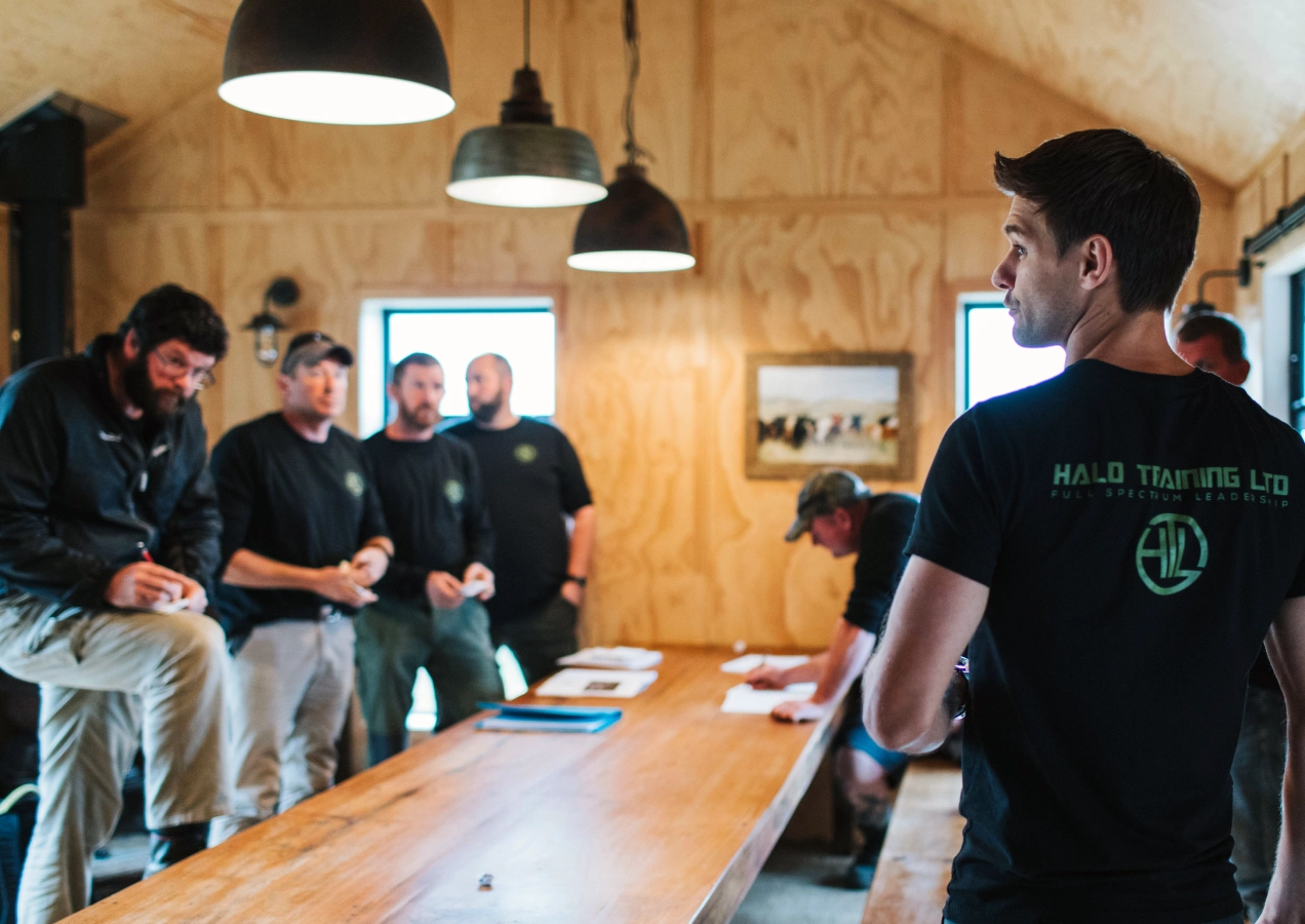 Halo training in session